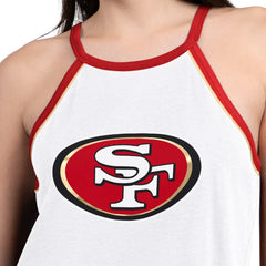 San Francisco 49ers G-III 4Her by Carl Banks Women's Redemption Win Slub Tank Top - White online