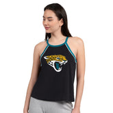 Jacksonville Jaguars G-III 4Her by Carl Banks Women's Redemption Win Slub Tank Top - Black outlet