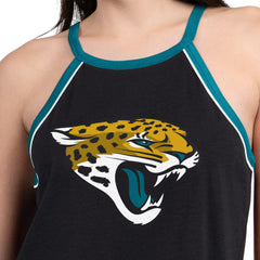 Jacksonville Jaguars G-III 4Her by Carl Banks Women's Redemption Win Slub Tank Top - Black outlet