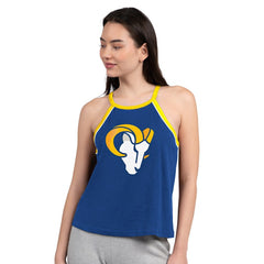 Los Angeles Rams G-III 4Her by Carl Banks Women's Redemption Win Slub Tank Top - Royal outlet