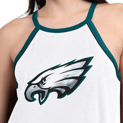 Philadelphia Eagles G-III 4Her by Carl Banks Women's Redemption Win Slub Tank Top - White discount