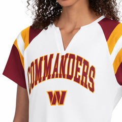 Washington Commanders Starter Women's Game On Notch Neck T-Shirt - White online