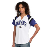 Baltimore Ravens Starter Women's Game On Notch Neck T-Shirt - White outlet