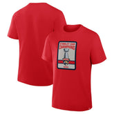 Florida Panthers 2025 Stanley Cup Champions Banner Raising T-Shirt Red
