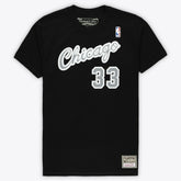 Scottie Pippen Chicago Bulls Unisex Hardwood Classics Reload 3.0 T-Shirt sale - Black | Mitchell & Ness online