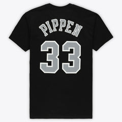 Scottie Pippen Chicago Bulls Unisex Hardwood Classics Reload 3.0 T-Shirt sale - Black | Mitchell & Ness online