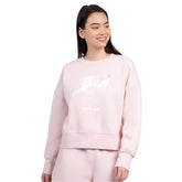 Tampa Bay Buccaneers Starter Women's Travel Pastels Boxy Fleece Sweatshirt - Light Pink outlet
