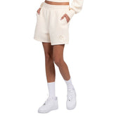 Pittsburgh Steelers Starter Women's Travel Pastels Fleece Short - Cream sale