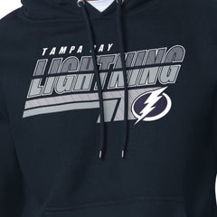 Tampa Bay Lightning Starter Logo Push Fleece Hoodie Blue
