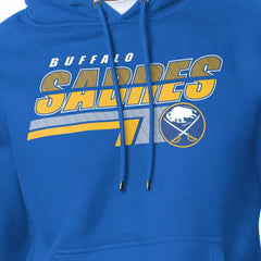 Buffalo Sabres Starter Logo Push Fleece Hoodie Royal