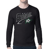 Dallas Stars Starter Modern Tailsweep Long Sleeve T-Shirt Black