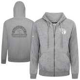 Cleveland Guardians Levelwear Podium Banner Arch Full-Zip Hoodie - Heather Gray