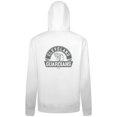 Cleveland Guardians Levelwear Podium Banner Arch Full-Zip Hoodie - White