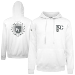 Kansas City Royals Levelwear Podium Valiant Hoodie - White