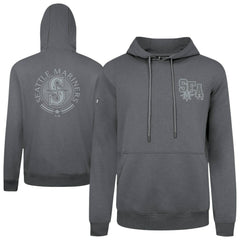 Seattle Mariners Levelwear Podium Valiant Hoodie - Gray