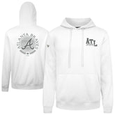 Atlanta Braves Levelwear Podium Valiant Hoodie - White