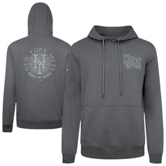 New York Mets Levelwear Podium Valiant Hoodie - Gray