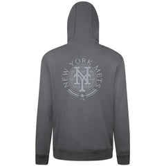 New York Mets Levelwear Podium Valiant Hoodie - Gray
