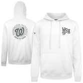 Washington Nationals Levelwear Podium Grain Hoodie - White