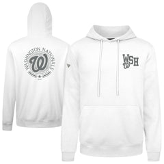 Washington Nationals Levelwear Podium Grain Hoodie - White