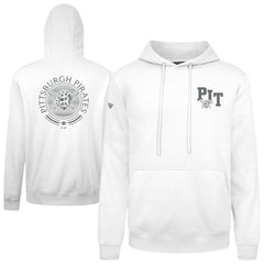 Pittsburgh Pirates Levelwear Podium Grain Hoodie - White