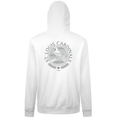 St. Louis Cardinals Levelwear Podium Grain Hoodie - White