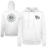 Miami Marlins Levelwear Podium Grain Hoodie - White