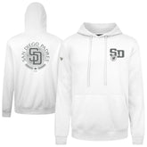 San Diego Padres Levelwear Podium Grain Hoodie - White