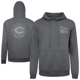 Cincinnati Reds Levelwear Podium Grain Hoodie - Gray