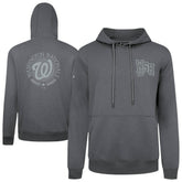 Washington Nationals Levelwear Podium Grain Hoodie - Gray