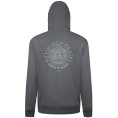 Pittsburgh Pirates Levelwear Podium Grain Hoodie - Gray