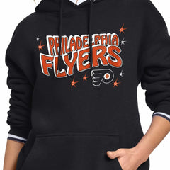 Philadelphia Flyers Starter Women's Fireworks Fleece Hoodie Black