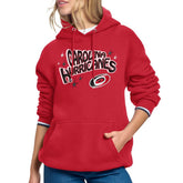 Carolina Hurricanes Starter Women's Fireworks Fleece Hoodie Red