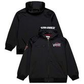 Cleveland Cavaliers Hardwood Classics Nights Walk the Tunnel Satin Bomber Full-Snap Hooded Jacket sale - Black | Mitchell & Ness shop
