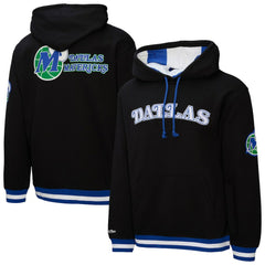 Dallas Mavericks Hardwood Classics Nights Playmaker Fleece Hoodie sale - Black | Mitchell & Ness discount