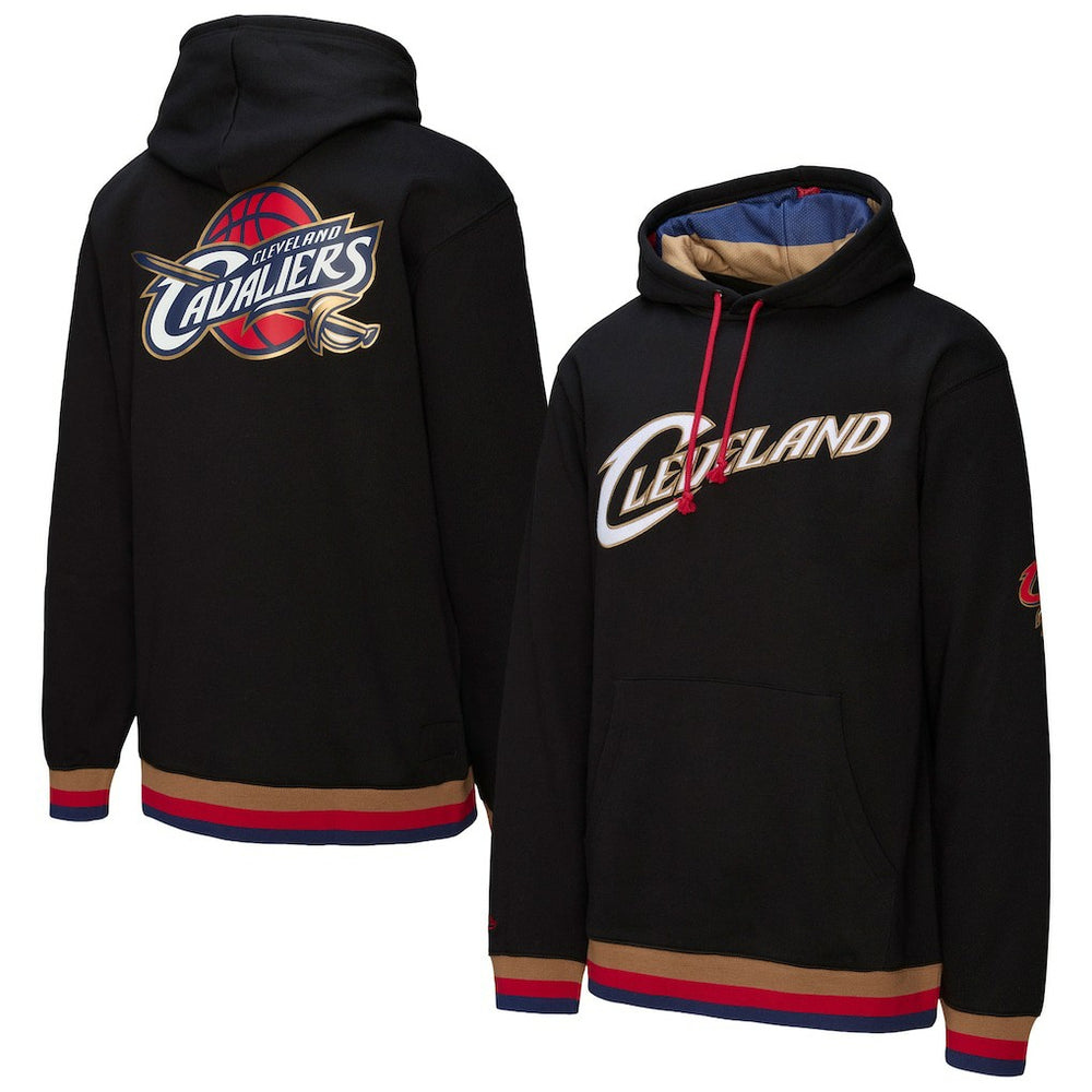 Cleveland Cavaliers Hardwood Classics Nights Playmaker Fleece Hoodie sale - Black | Mitchell & Ness sale