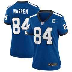 Tyler Warren Indianapolis Colts Women's Alternate 2 Indiana Nights Game Jersey - Heather Royal | Nike outlet