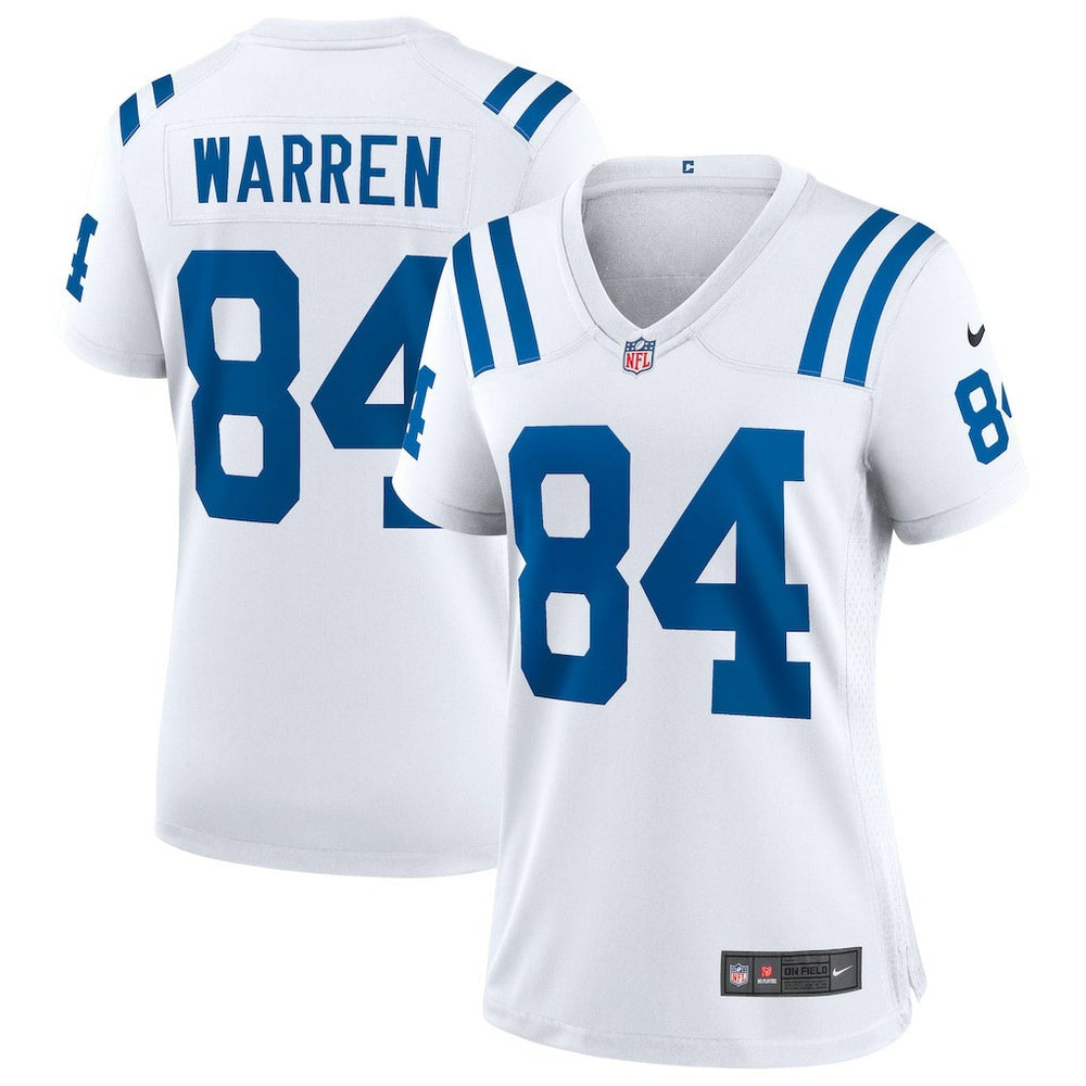 Tyler Warren Indianapolis Colts Women's Game Jersey - White | Nike discount