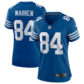 Tyler Warren Indianapolis Colts Women's Alternate Game Jersey - Royal | Nike on sale