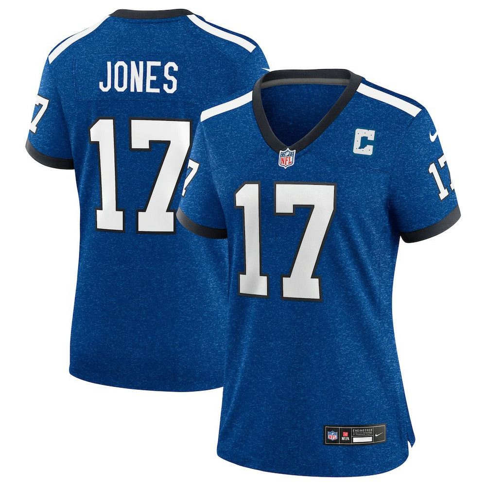 Daniel Jones Indianapolis Colts Women's Alternate 2 Indiana Nights Game Jersey - Heather Royal | Nike sale