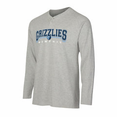 Memphis Grizzlies Concepts Sport Hawthorn Thermal Knit Long Sleeve Henley T-Shirt - Gray on sale