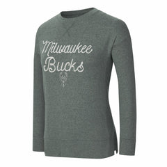 Milwaukee Bucks Concepts Sport Women's Rigor Long Sleeve Jersey T-Shirt - Hunter Green cheap