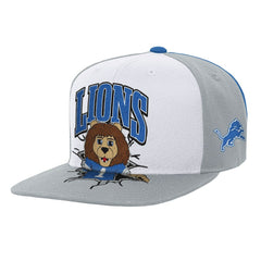 Detroit Lions Youth Team Mascot Snapback Hat - White online