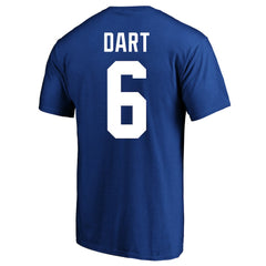 Jaxson Dart New York Giants Big & Tall Player Name & Number T-Shirt - Royal discount