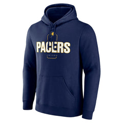 Indiana Pacers Center Court Name & Number Custom Hoodie - Navy sale