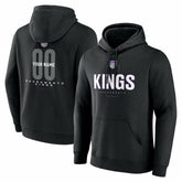 Sacramento Kings Center Court Name & Number Custom Hoodie - Black online
