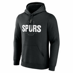 San Antonio Spurs Center Court Name & Number Custom Hoodie - Black outlet