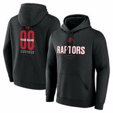 Toronto Raptors Center Court Name & Number Custom Hoodie - Black for sale