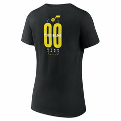 Utah Jazz Women's Center Court Name & Number Custom V-Neck T-Shirt - Black outlet