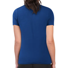 Philadelphia 76ers G-III 4Her by Carl Banks Women's Super-Slim Lightweight Pinstripe Circle Graphic T-Shirt - Royal shop